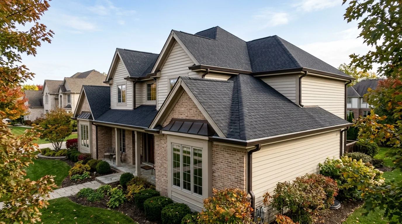 gutter cleaning work, professional service in Schaumburg, IL