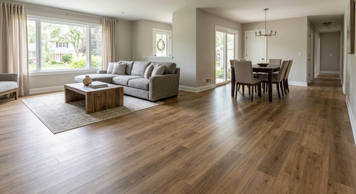 luxury vinyl plank lvp work, professional service in Schaumburg, IL