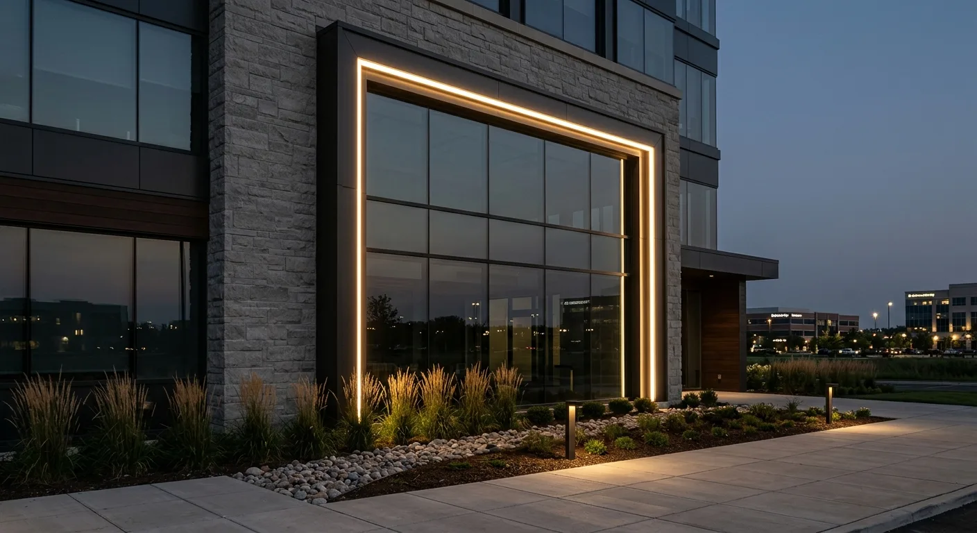 light visible around the frame work, professional service in Schaumburg, IL