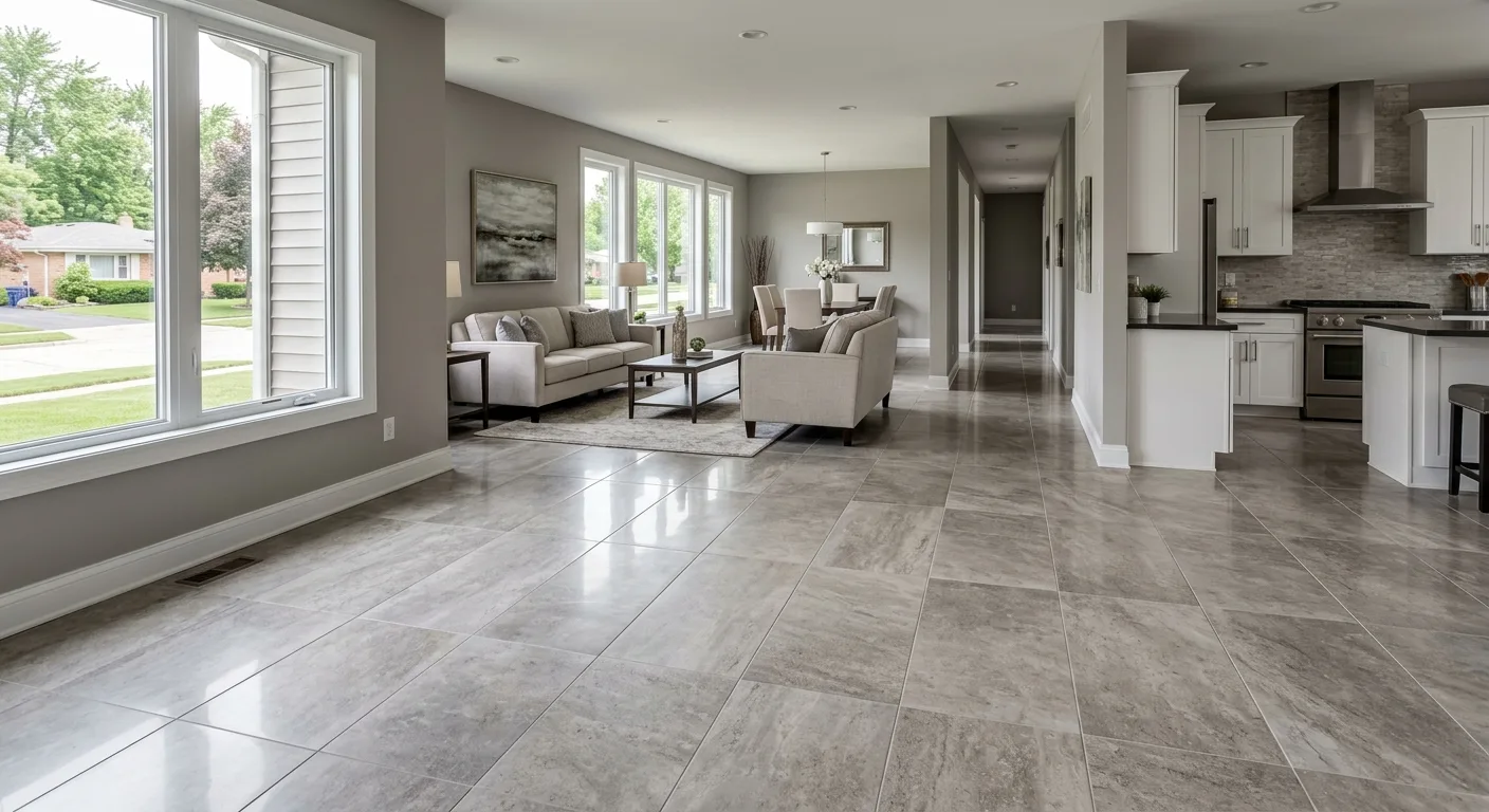 floor tile throughout the home work, professional service in Schaumburg, IL