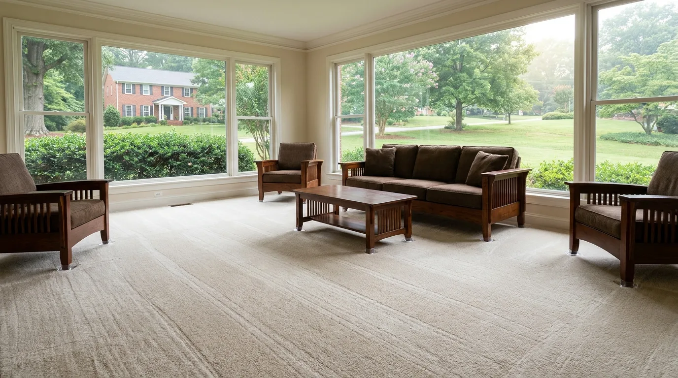 carpet cleaning work, professional service in Greensboro, NC