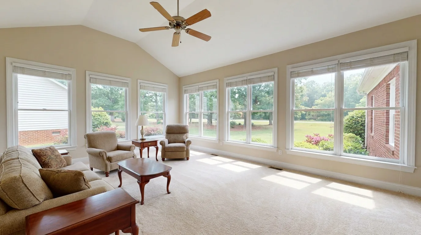 Deep cleaning detail in a Jamestown, NC home