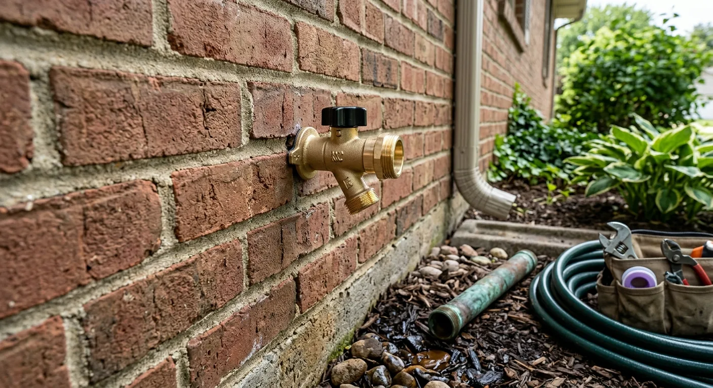 Outdoor Spigot Replacement in Plainfield, IL