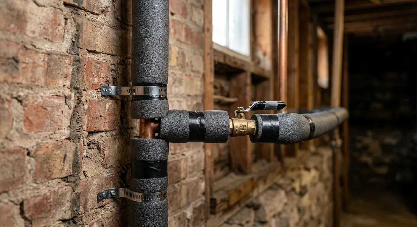 Protecting Pipes from Fall Freezes