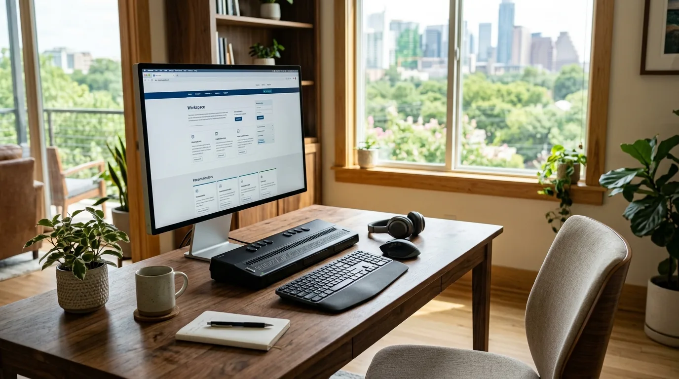 screen reader compatibility work, project example in Austin, TX