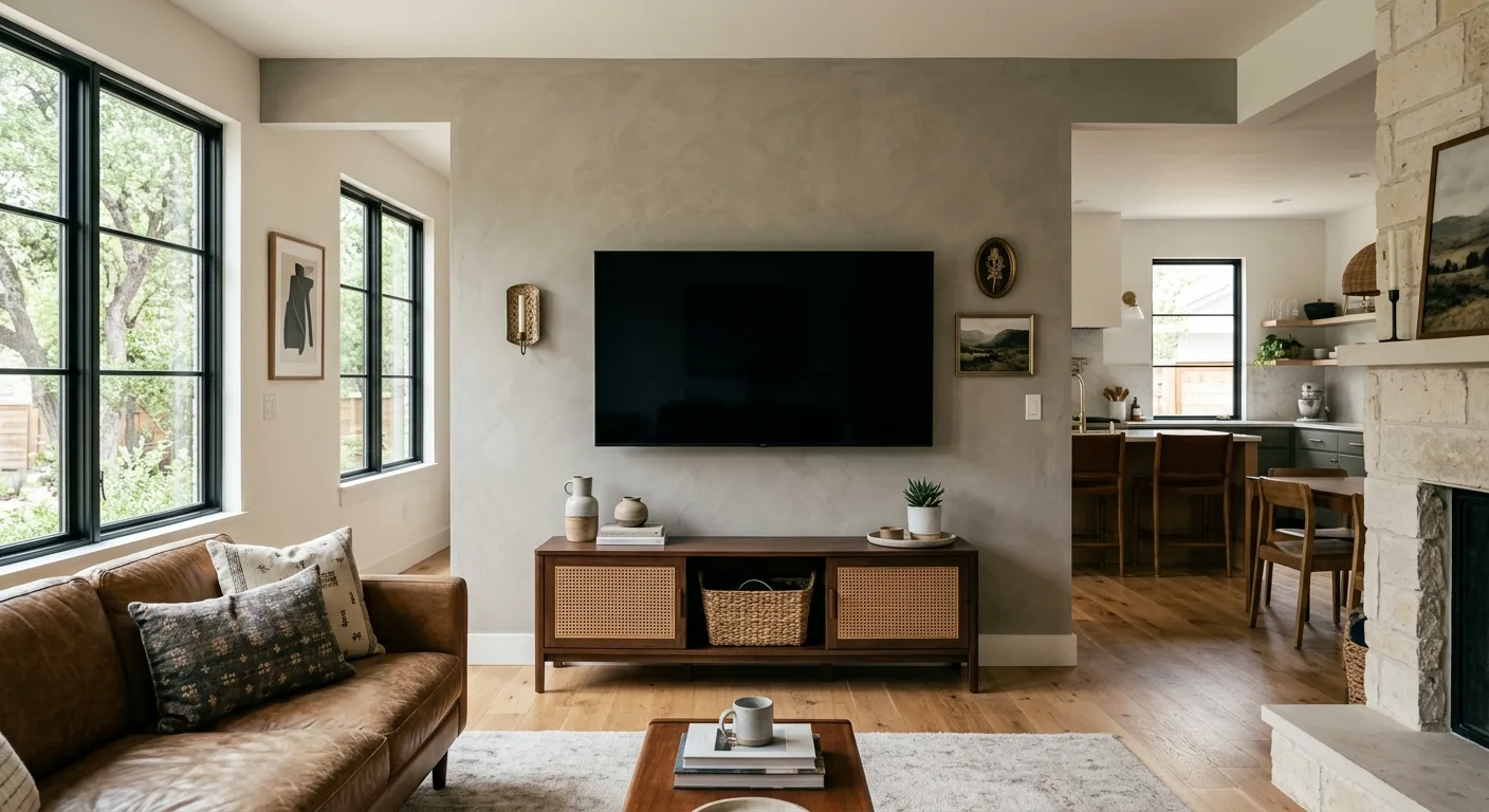 tv mounting work, professional service in Austin, TX