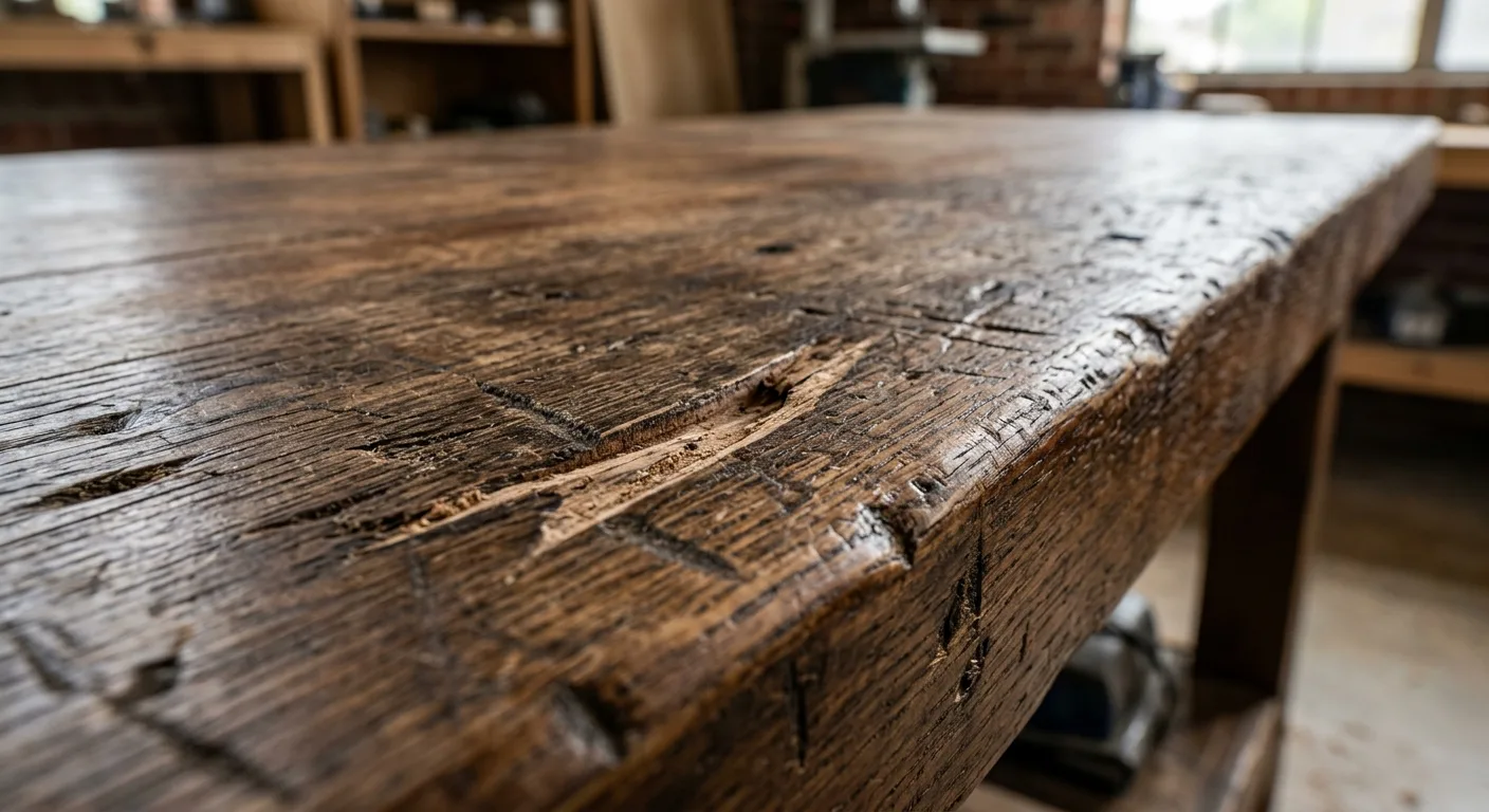 scratched or gouged hardwood work, professional service in Austin, TX