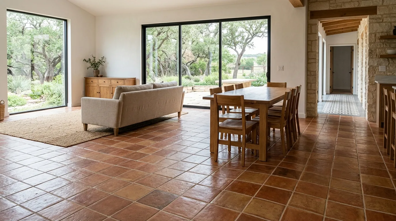 tile work and flooring work, project example in Niederwald, TX