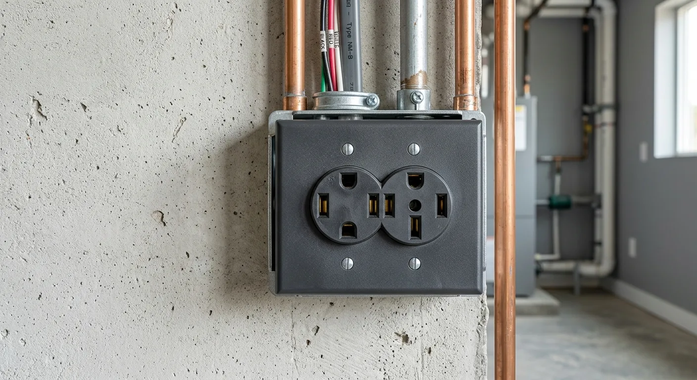 240V Outlet Installation by a Licensed Electrician