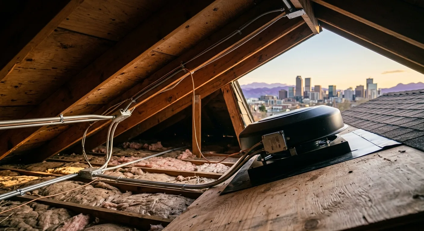 Attic Fan Installer: Cooler Home, Lower Energy Bills