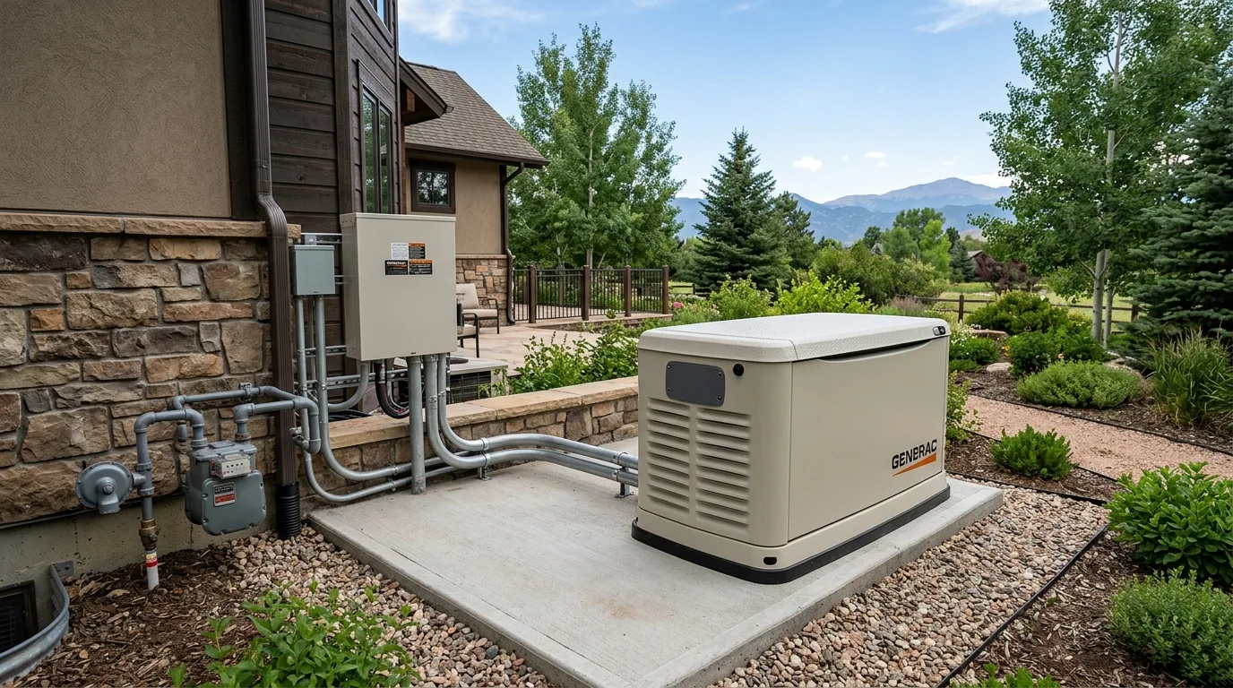 backup generator work, professional service in Denver, CO