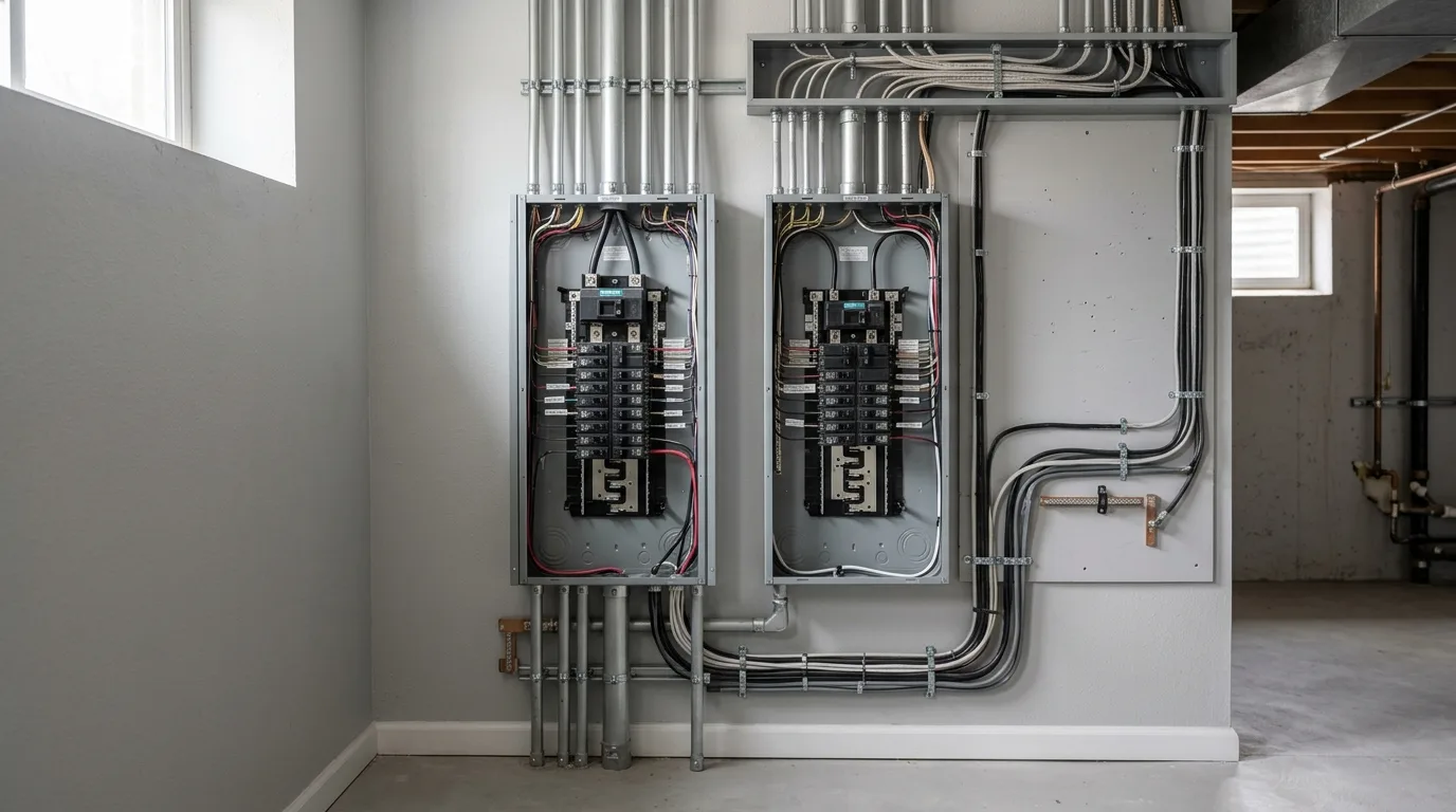 panel upgrades work, project example in Denver, CO