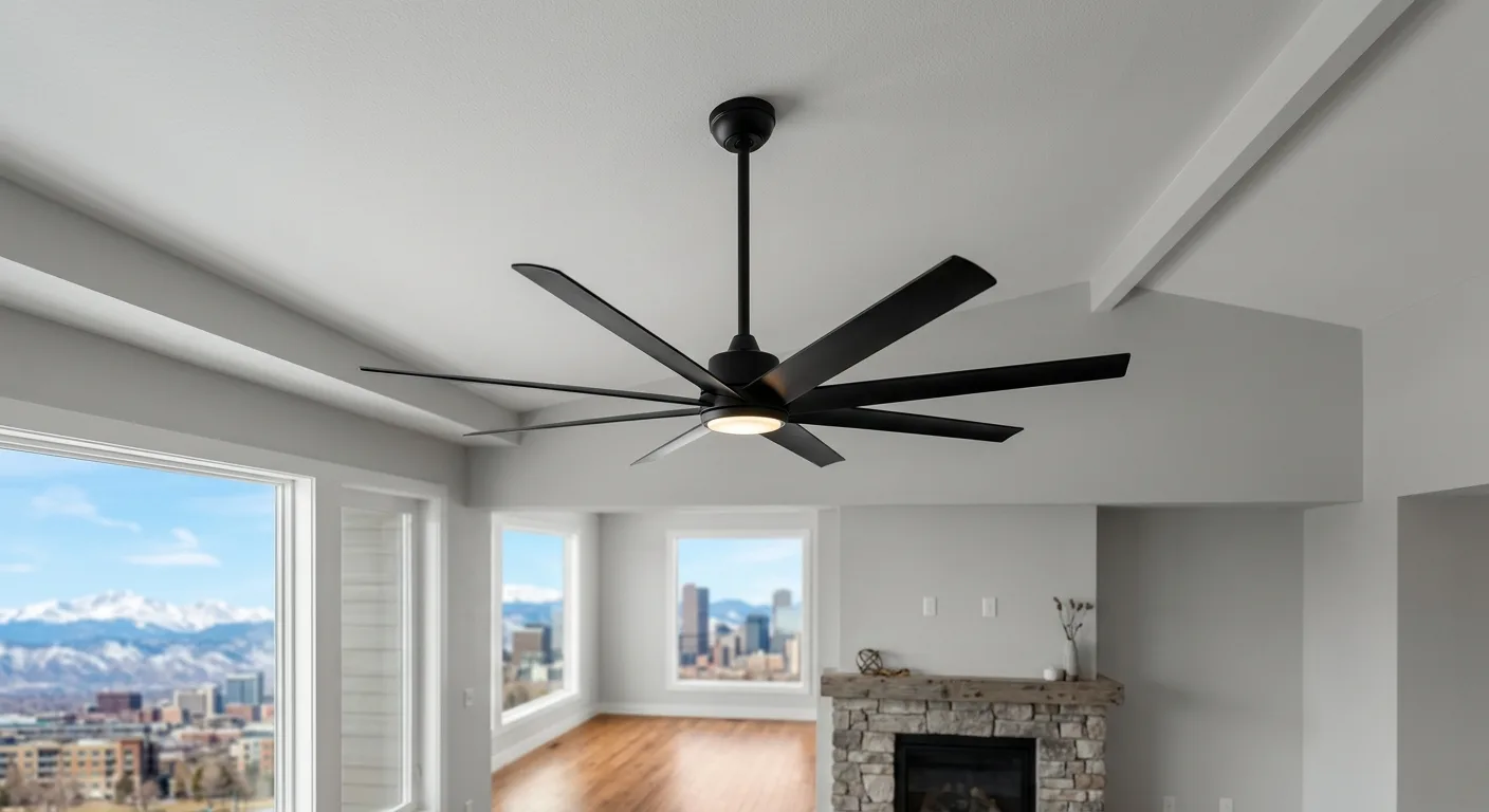 new fan installation work, professional service in Denver, CO