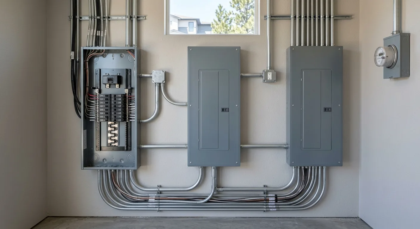 panel upgrades work, project example in Centennial, CO