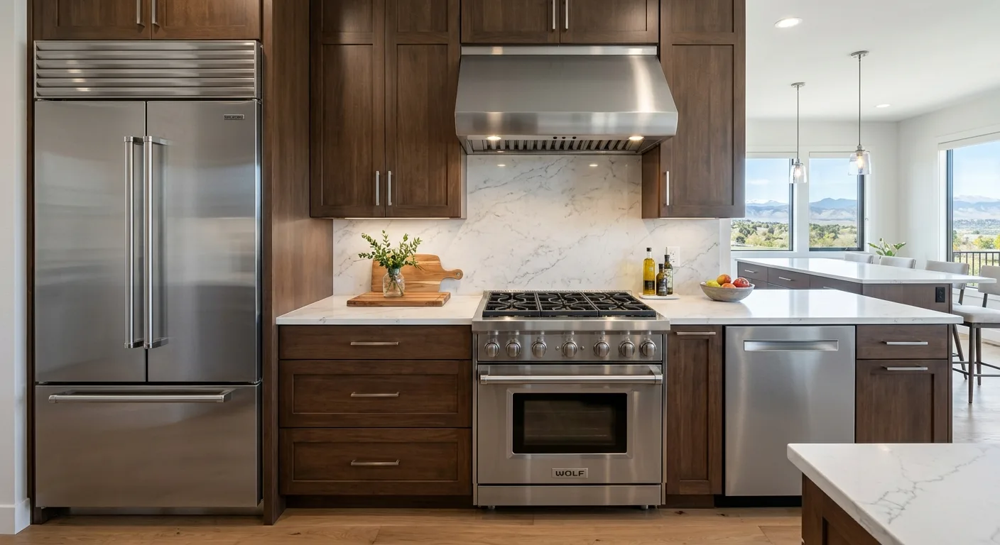 kitchen appliances work, professional service in Denver, CO