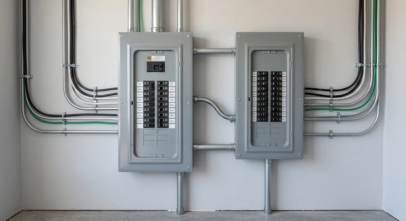panel upgrades work, project example in Edgewater, CO