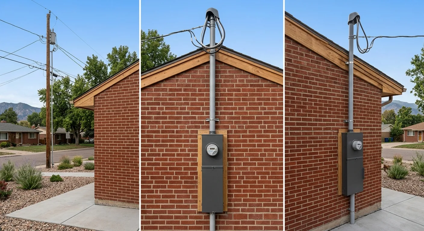 weatherhead and service entrance work, professional service in Denver, CO