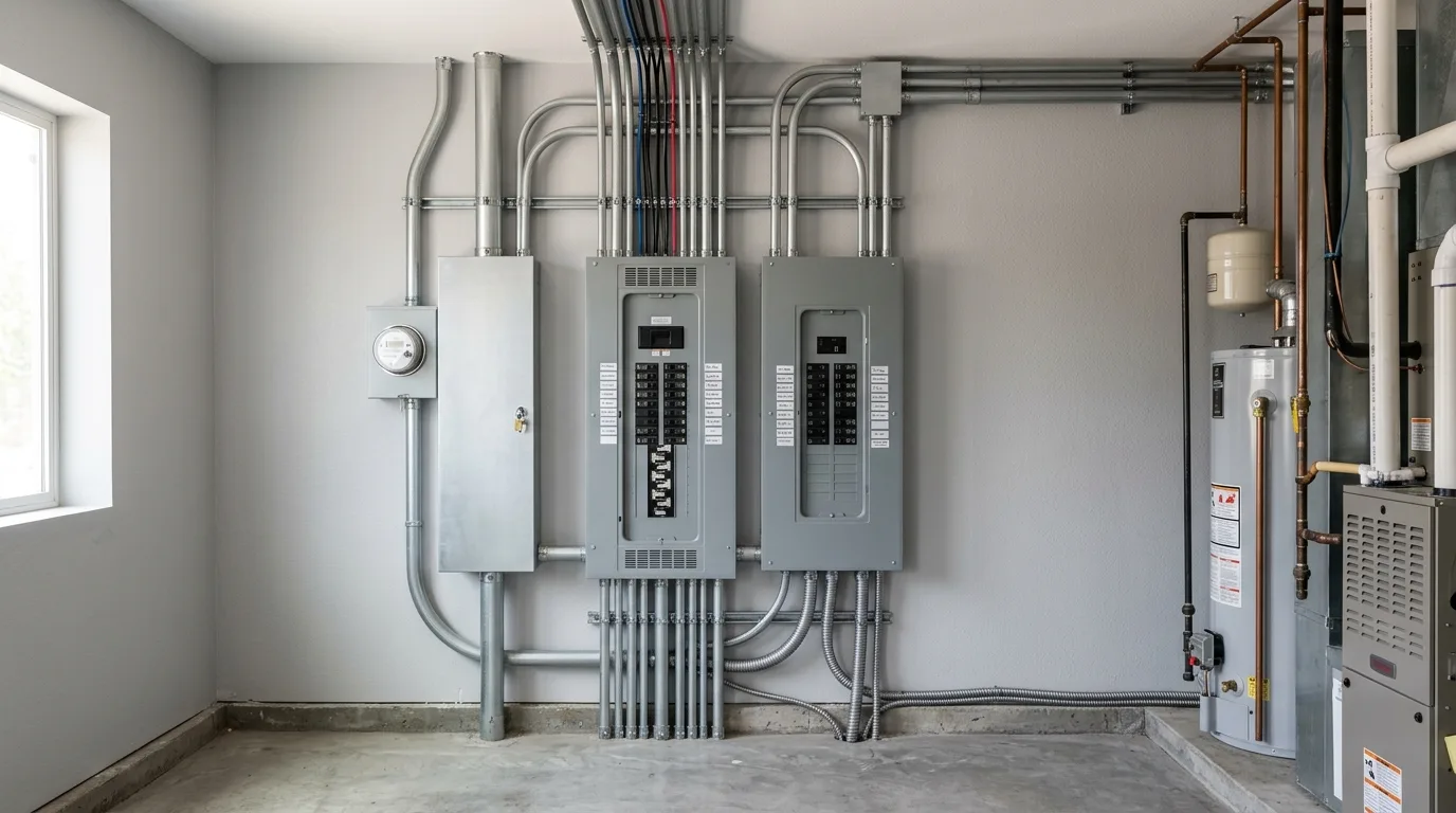 panel upgrades work, project example in Lakewood, CO