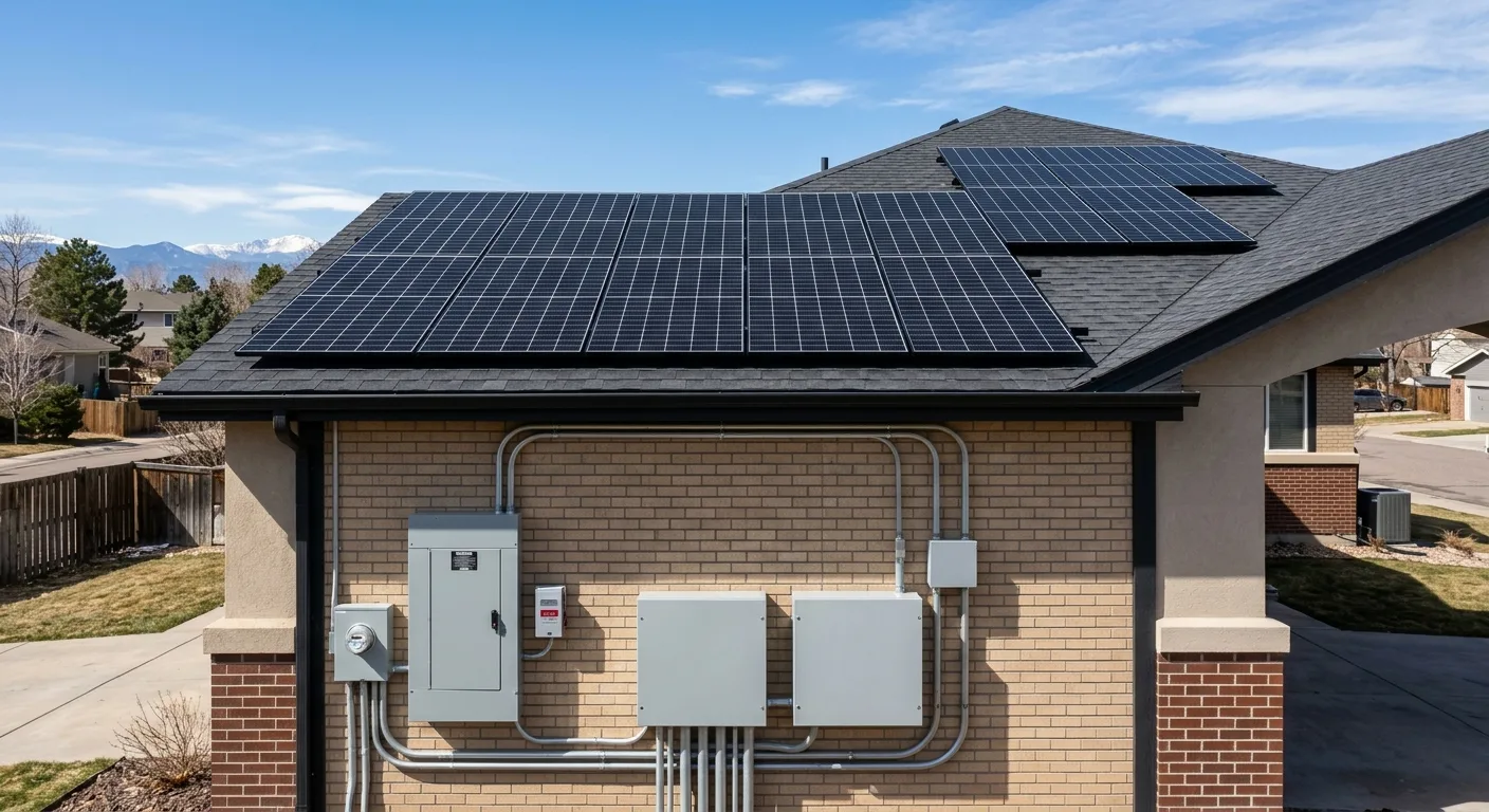 panel upgrades work, project example in Denver, CO
