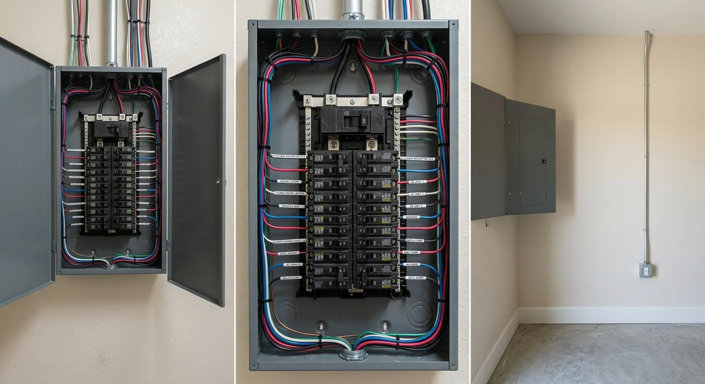 breaker replacements work, project example in Park Hill, OK