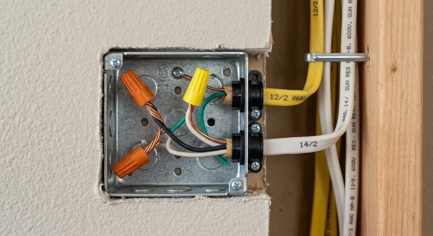 kitchen bathroom wiring work, project example in Denver, CO