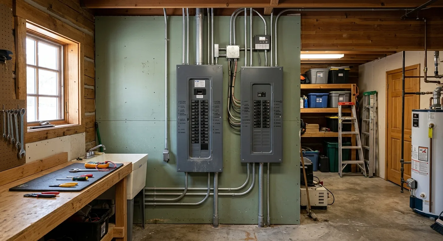 panel upgrades work, project example in Golden, CO