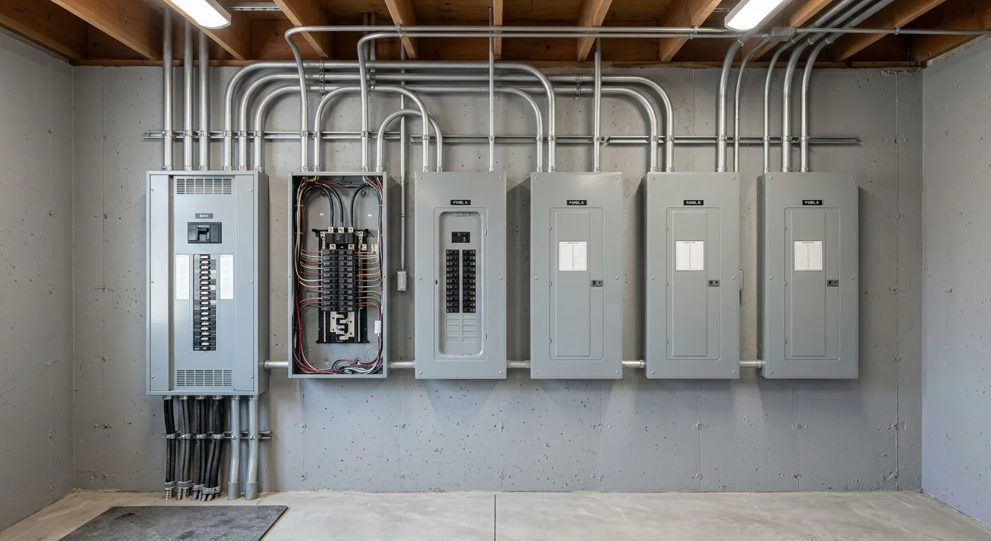 electrical panels work, project example in Denver, CO
