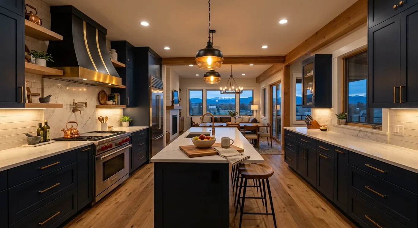 kitchen lighting work, professional service in Denver, CO
