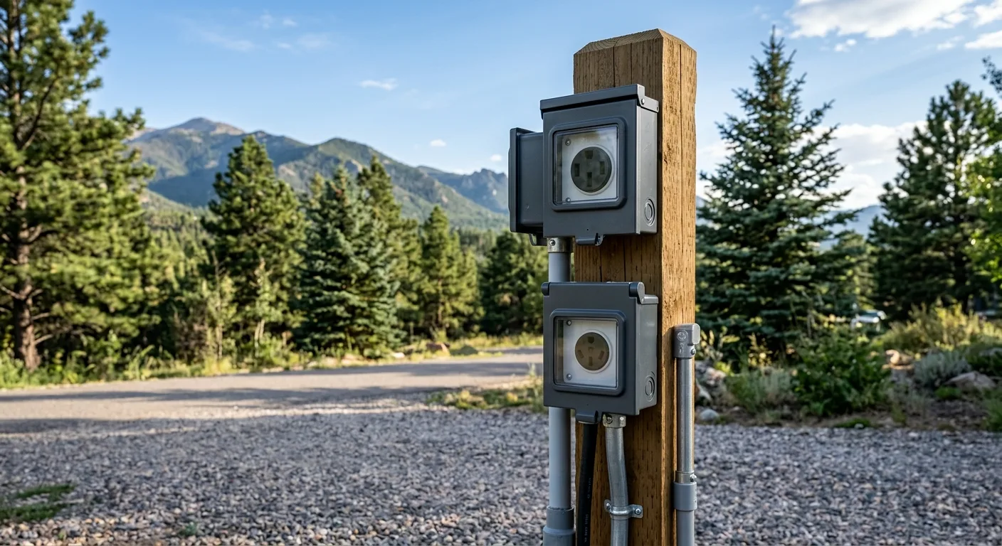 RV Outlets Installed Right to Code, Every Time