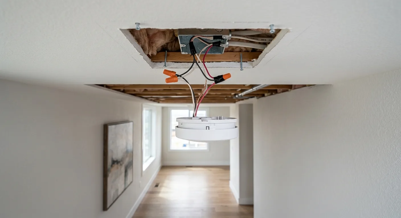 Hardwired Smoke Detector Installation by Licensed Electricians