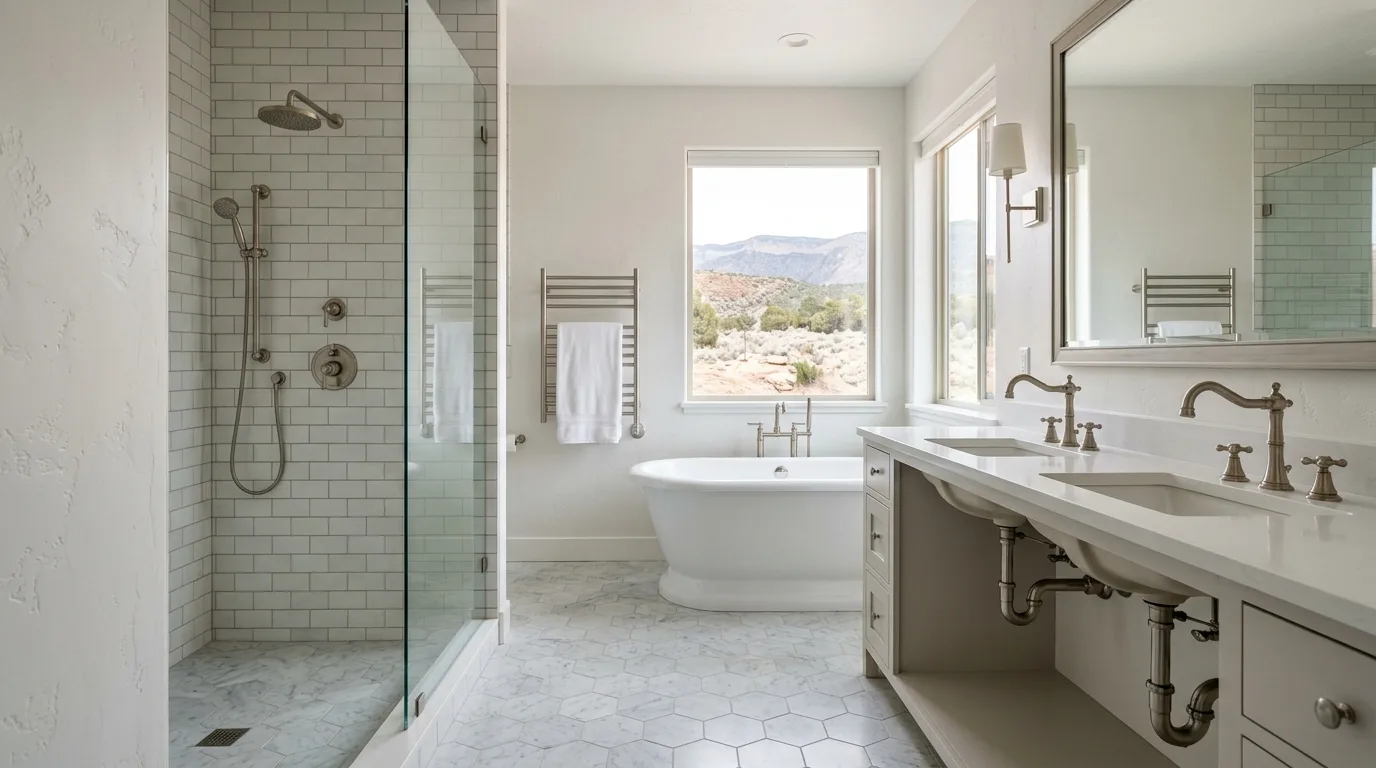 plumber work — project example in Cedar City, UT