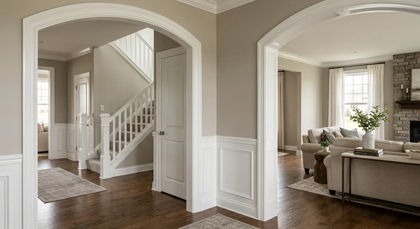 trim enamel work, project example in Burnsville, MN