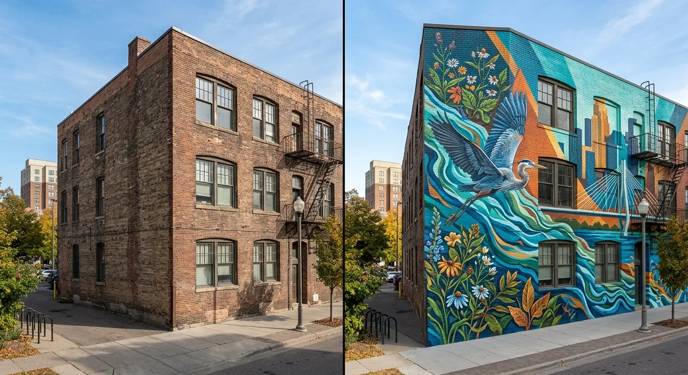 Painting work, project example in Minneapolis, MN