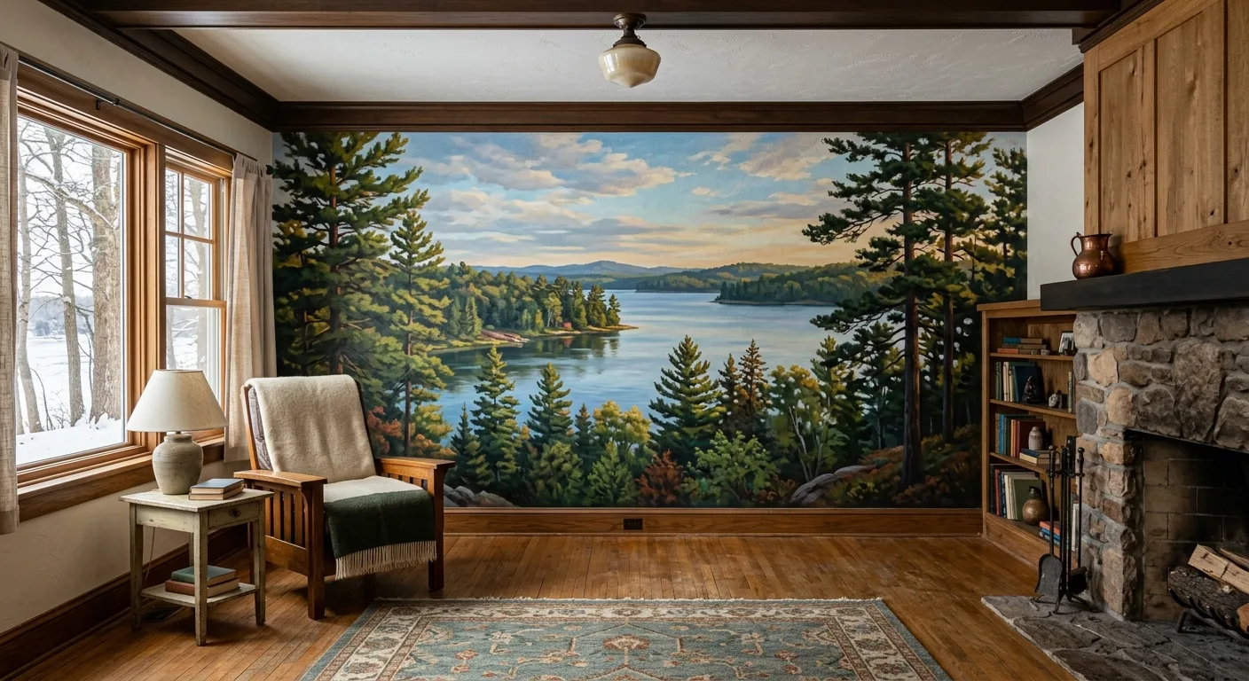 wall painting work, project example in Minnetonka, MN