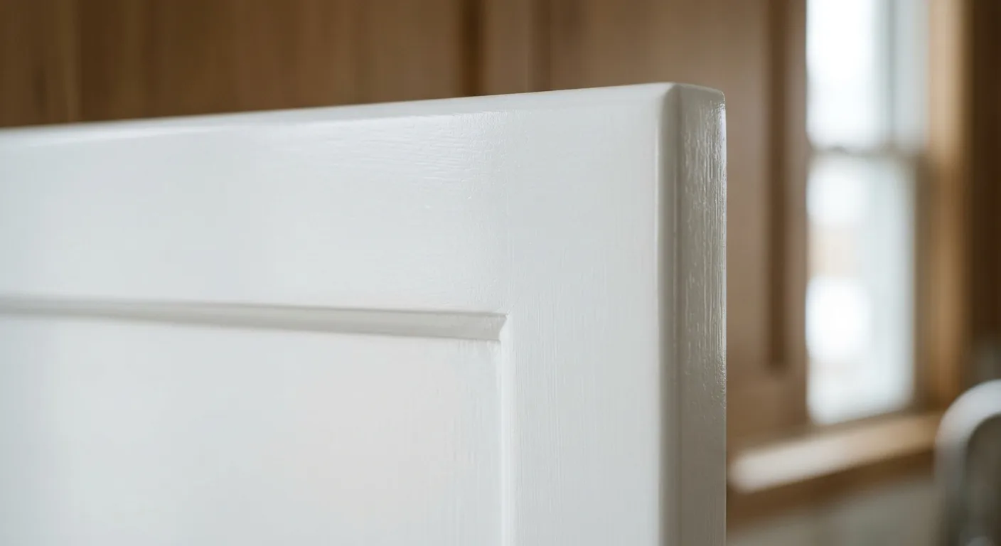 cabinet enamel work, project example in Saint Paul, MN