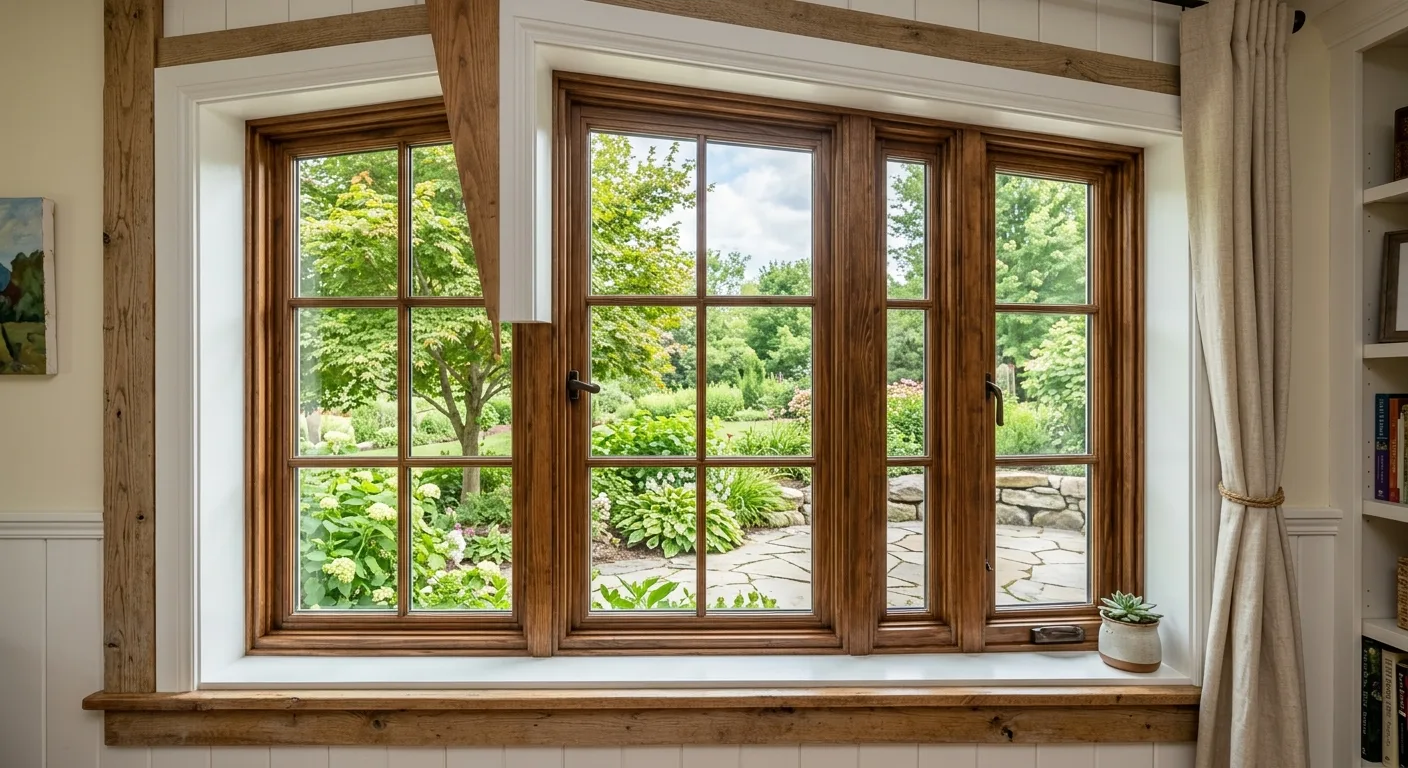 Window Frame Staining