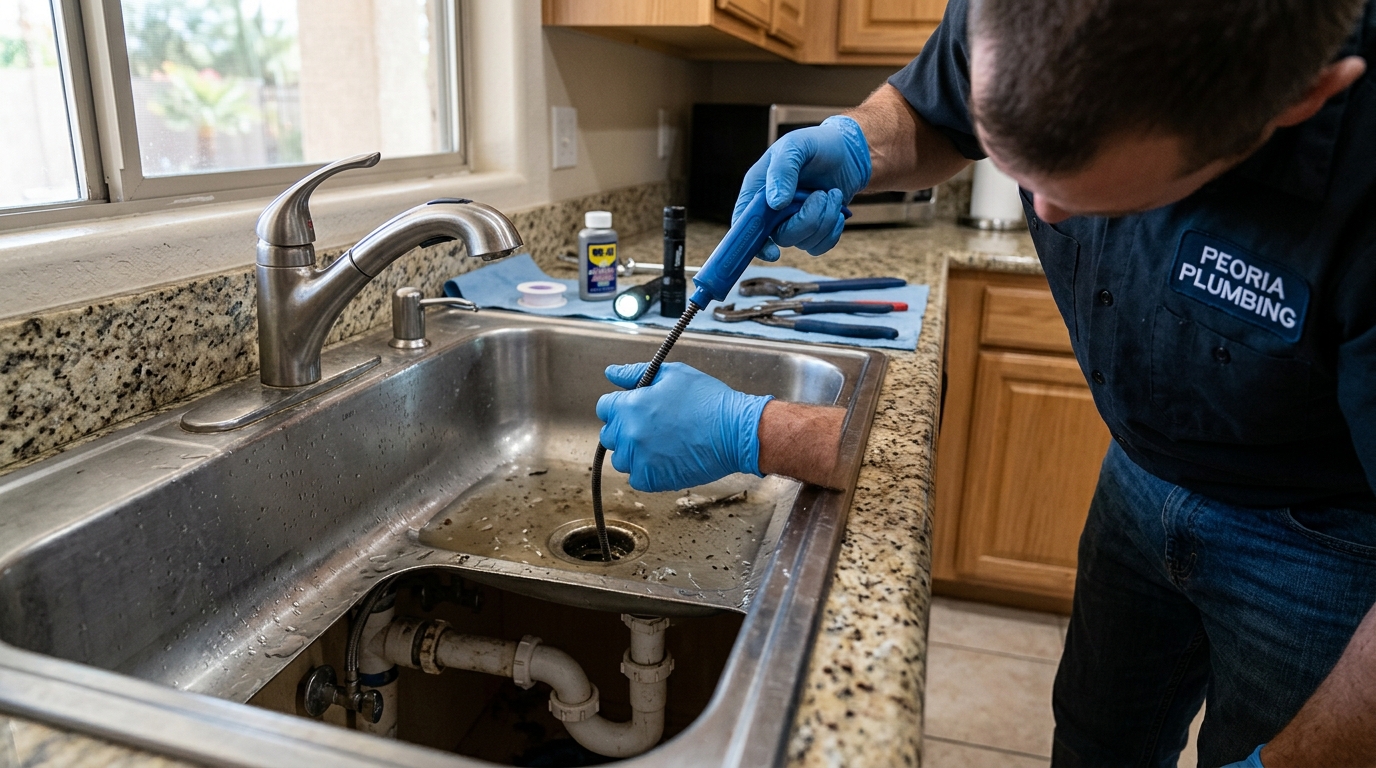 Need a Plumber for a Clogged Sink? Call (480) 353-8080