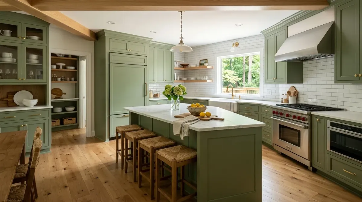 kitchen remodel work, project example in Cramerton, NC