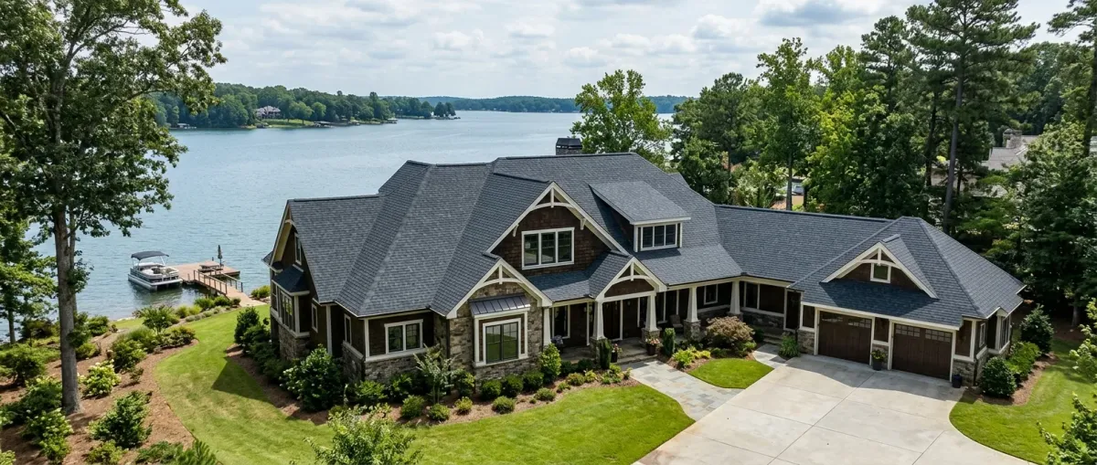 roofing work, project example in Lake Wylie, sc