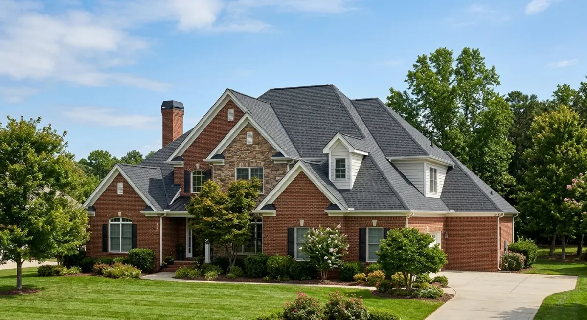 roofing work, project example in Wesley Chapel, NC