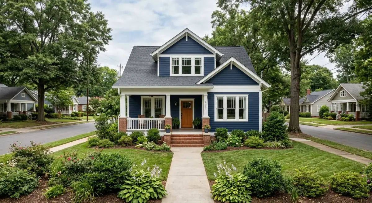 exterior painting work, professional service in Charlotte, NC