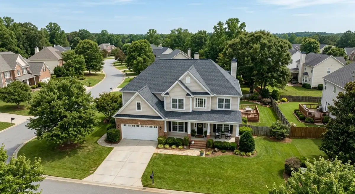 roofing work, project example in Fort Mill, SC