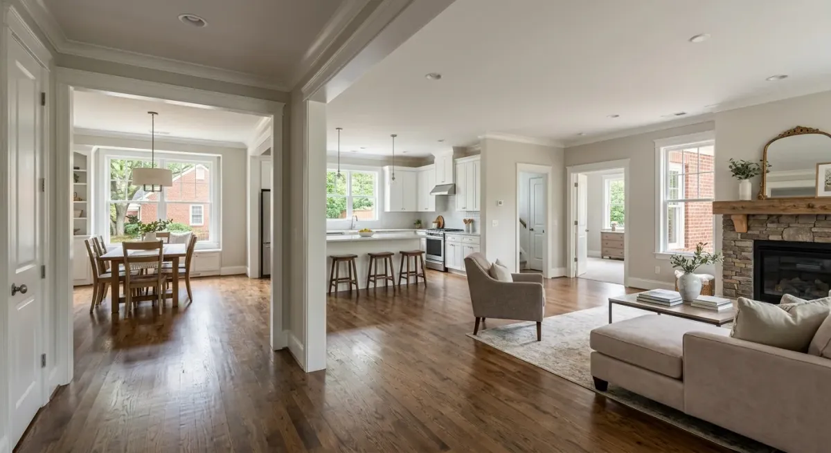 square footage and room count work, professional service in Charlotte, NC