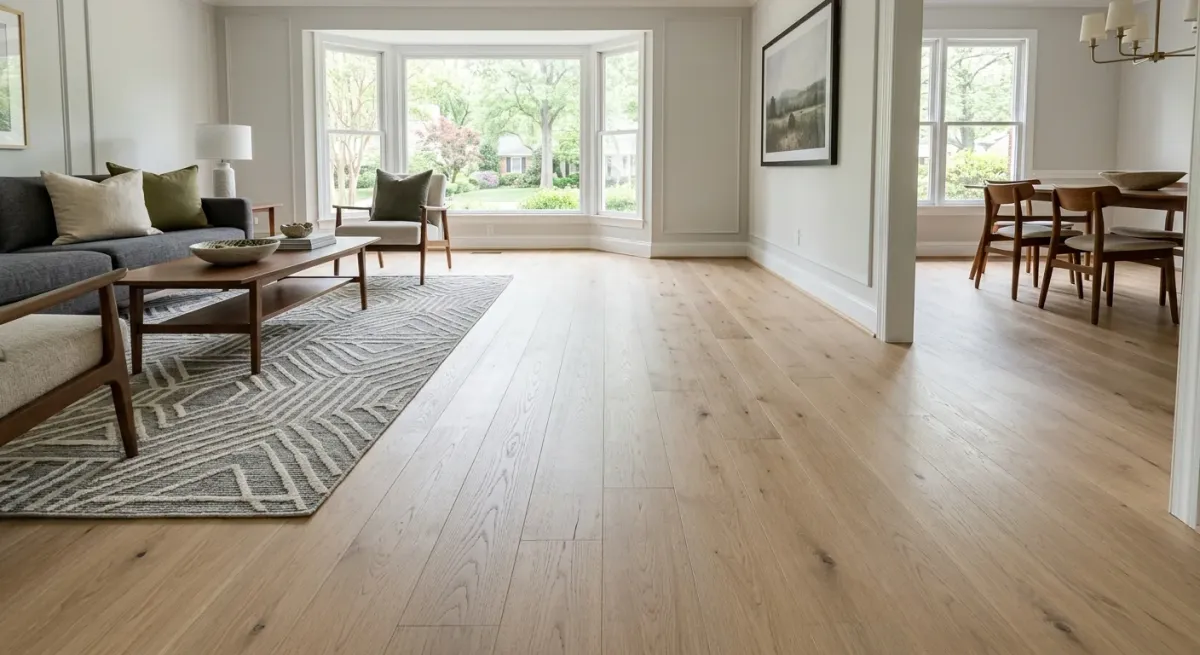 flooring installation work, professional service in Charlotte, NC