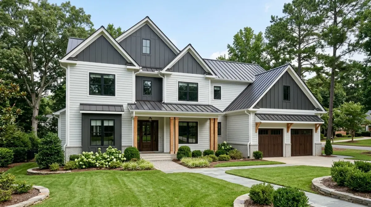 siding and exterior work, project example in Fort Mill, SC