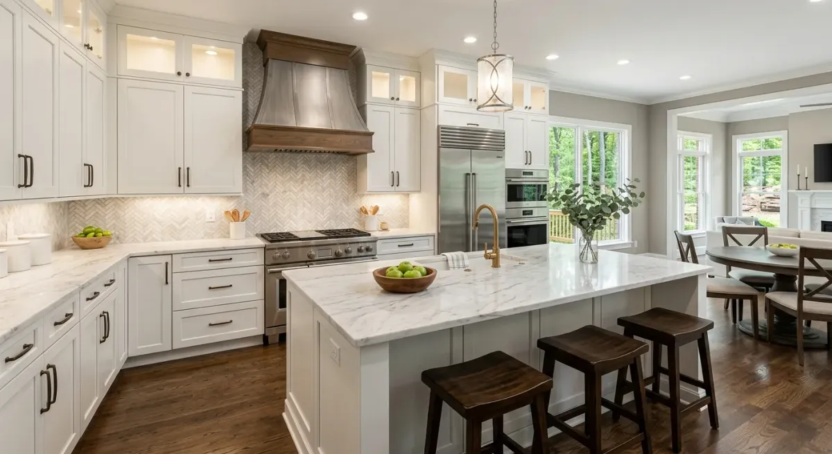 remodeling work, project example in Fort Mill, SC