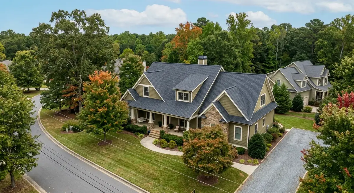 roofing work, project example in Mount Holly, NC