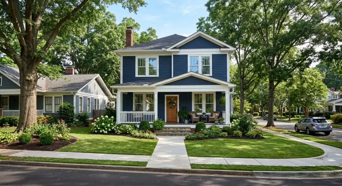 exterior painting work, professional service in Charlotte, NC