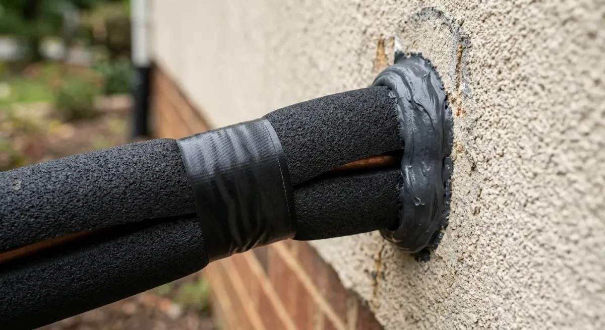 ac repair work, illustration in Gaithersburg, VA