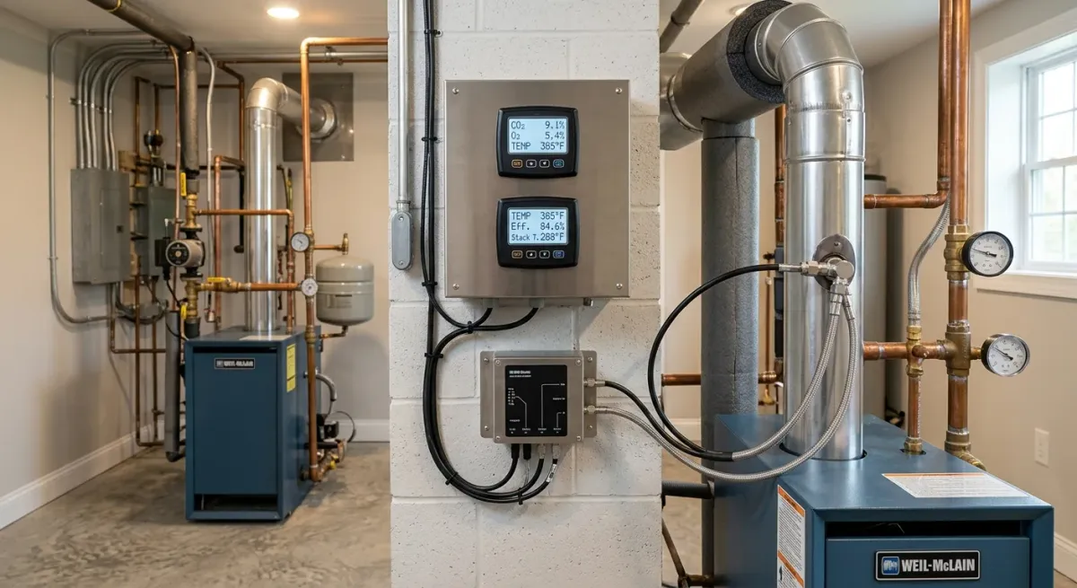combustion efficiency check work, professional service in Leesburg, VA